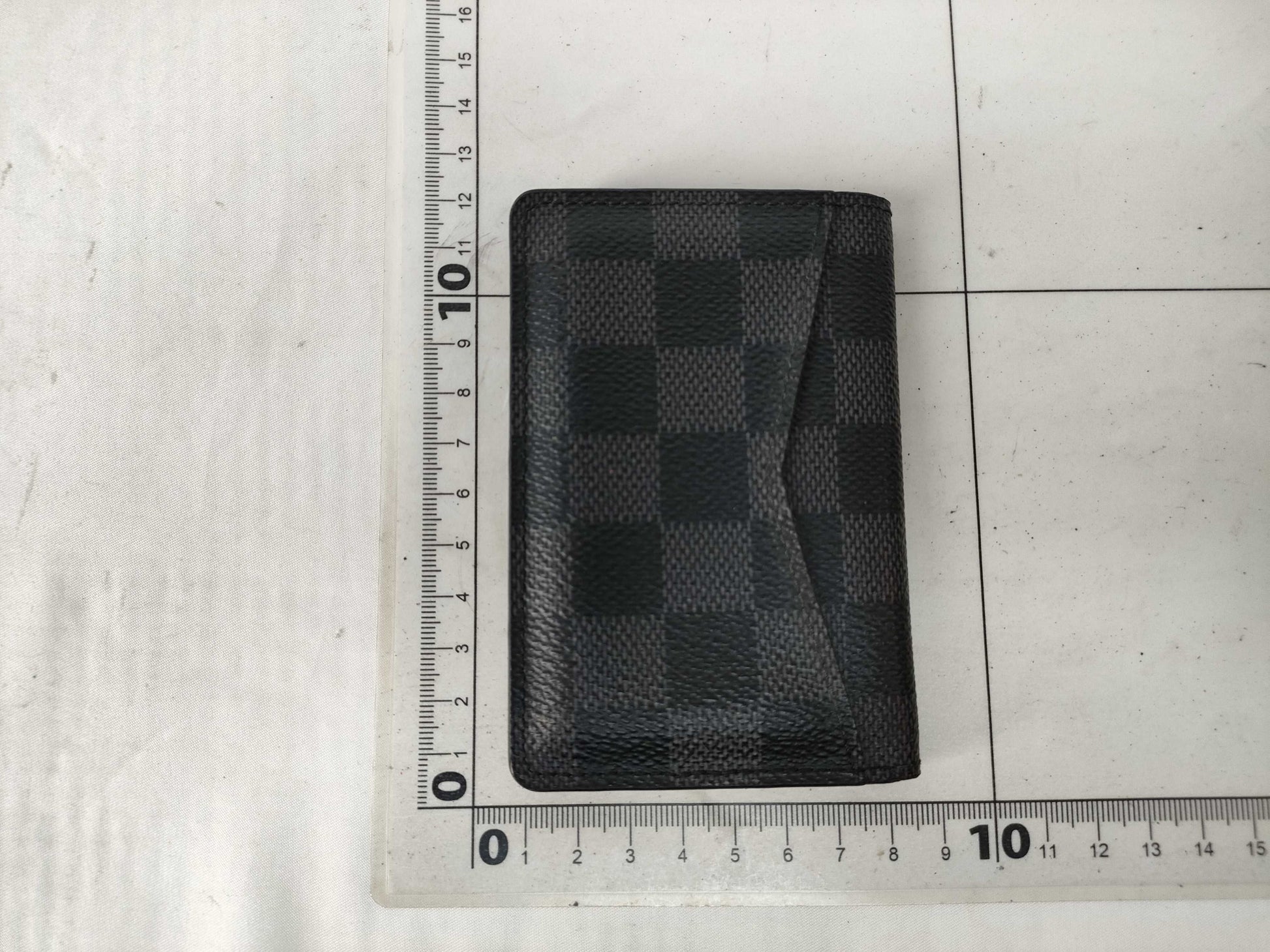 LOUIS VUITTON Damier Graffit Louis Vuitton Damier Graffit Organizer de Poche Card Case Card Case, Pass Case, Business Card Holder