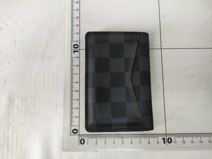 LOUIS VUITTON Damier Graffit Louis Vuitton Damier Graffit Organizer de Poche Card Case Card Case, Pass Case, Business Card Holder