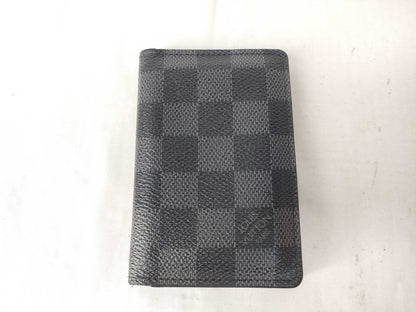 LOUIS VUITTON Damier Graffit Louis Vuitton Damier Graffit Organizer de Poche Card Case Card Case, Pass Case, Business Card Holder