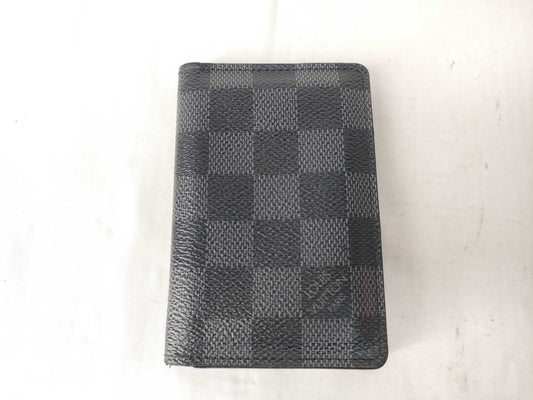 LOUIS VUITTON Damier Graffit Louis Vuitton Damier Graffit Organizer de Poche Card Case Card Case, Pass Case, Business Card Holder