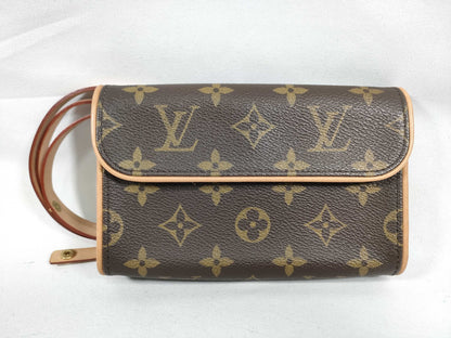 LOUIS VUITTON Monogram Louis Vuitton Monogram Pochette Florentine Waist Bag