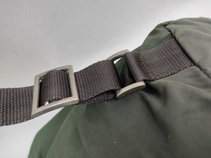 PRADA Nylon Prada Backpack Tesuto/Green Rucksack