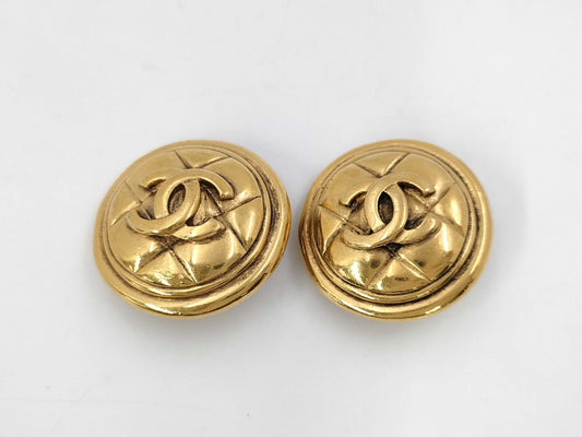 CHANEL Coco Mark Earrings Earrings