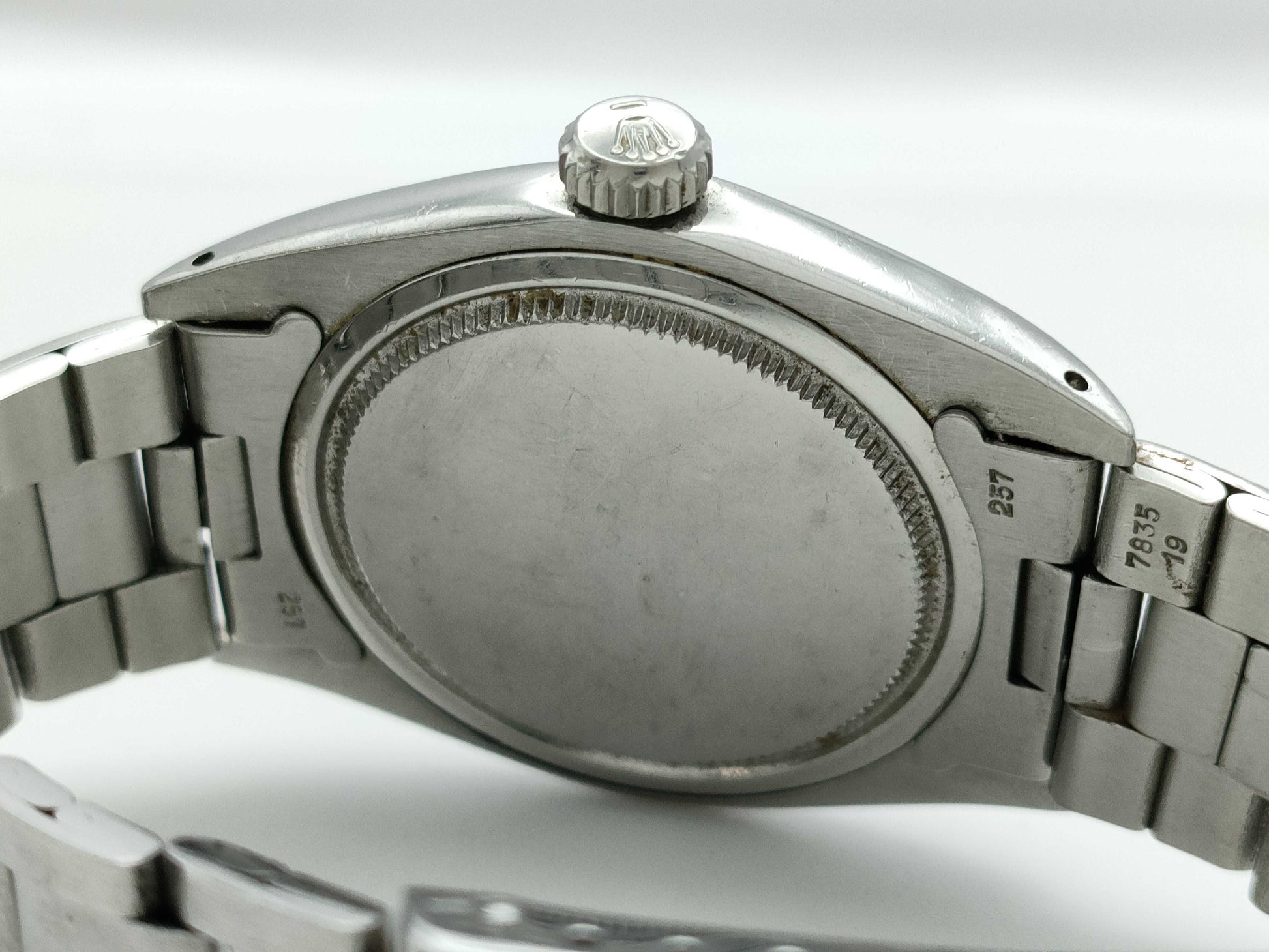 ROLEX 6426 2855355 Silver Dial Oyster Breath Boys Watch