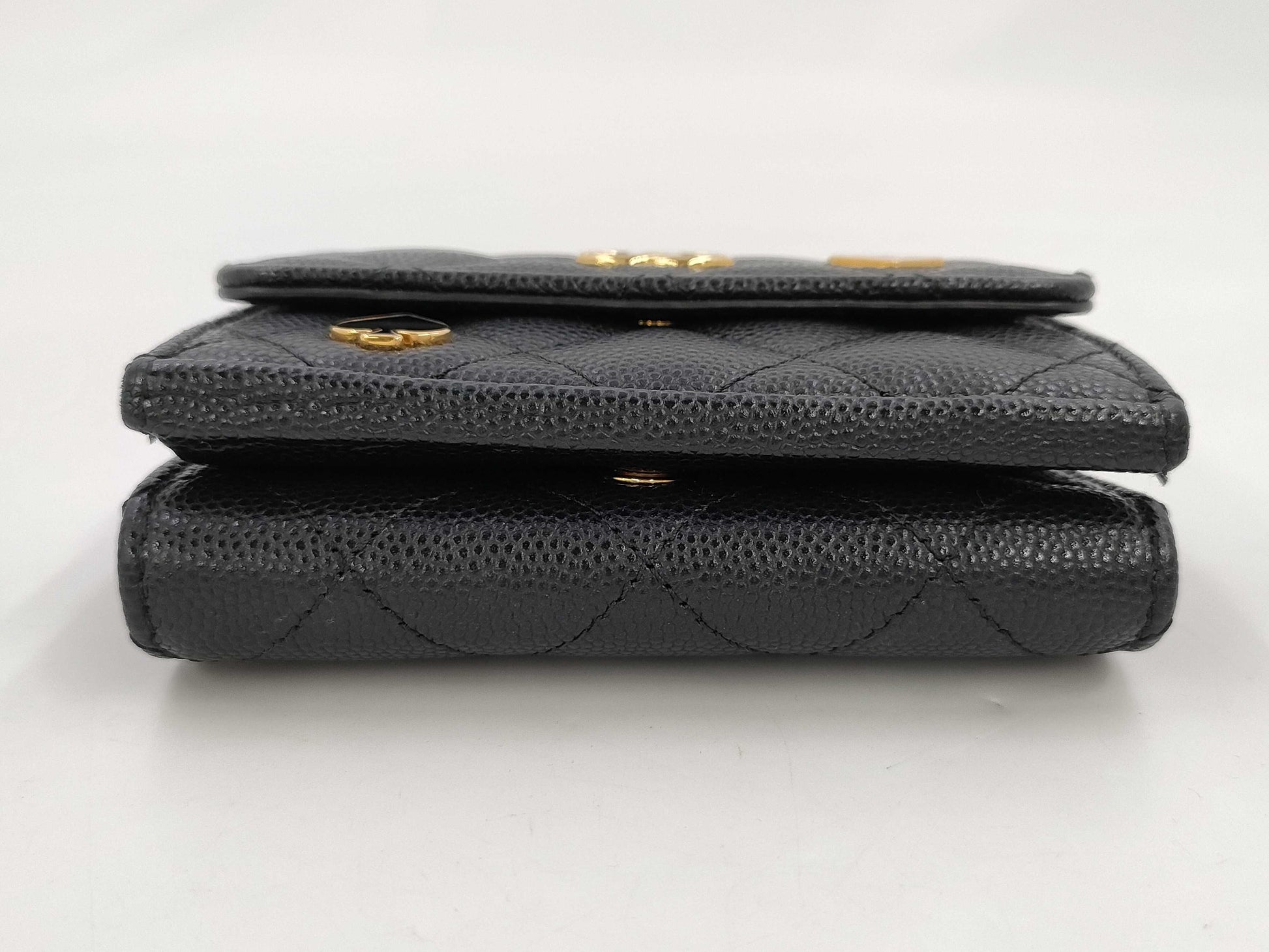 CHANEL Matlasse Small Flap Wallet Caviar Skin Wallet