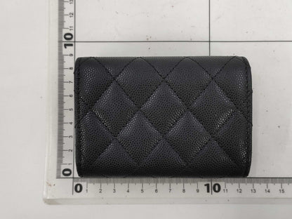 CHANEL Matlasse Small Flap Wallet Caviar Skin Wallet