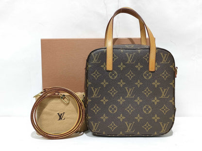 LOUIS VUITTON Monogram Louis Vuitton Spontini Handbag