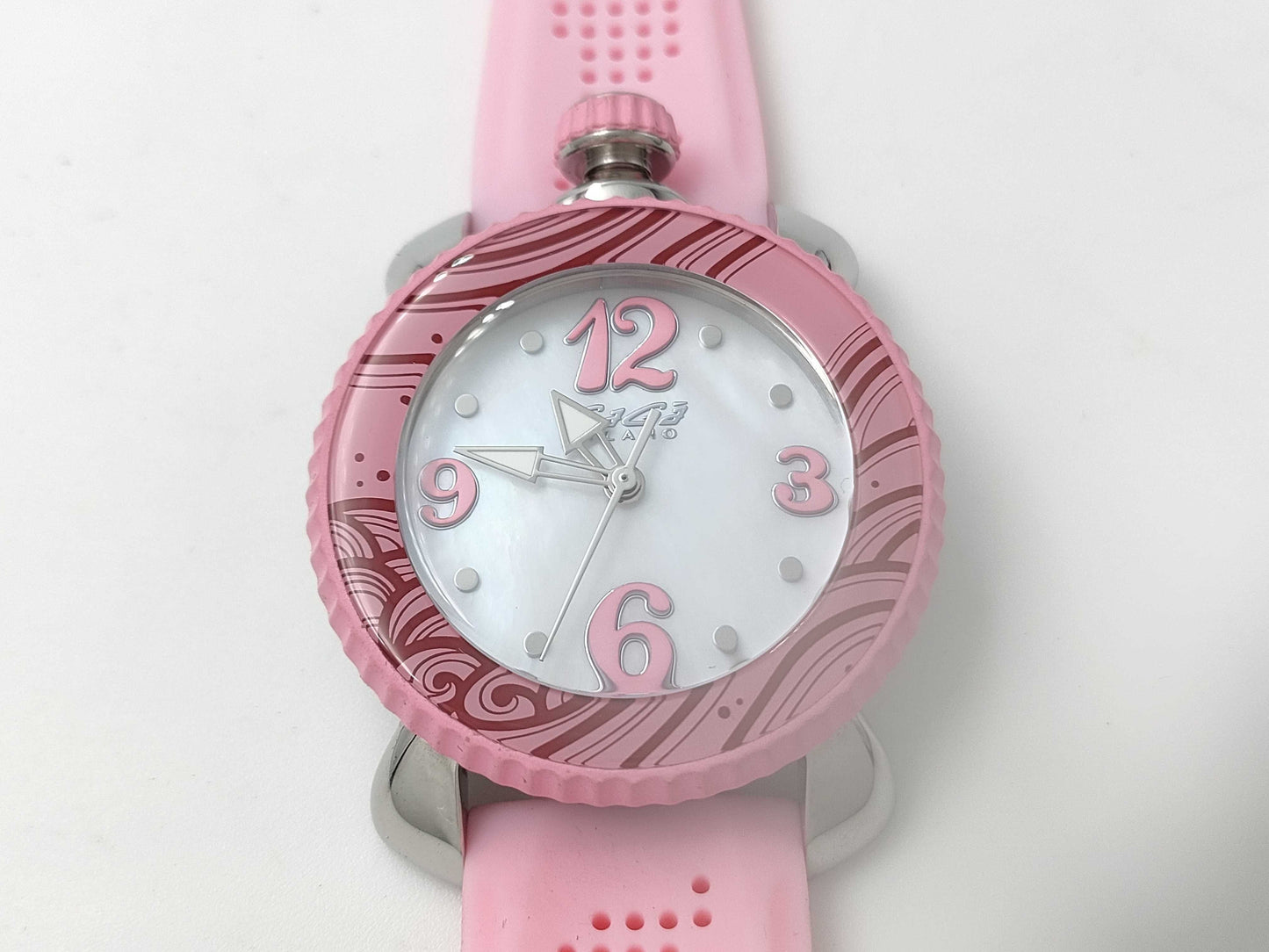 GaGa MILANO 7020 N.2715 Shell Dial Quartz Men's Watch