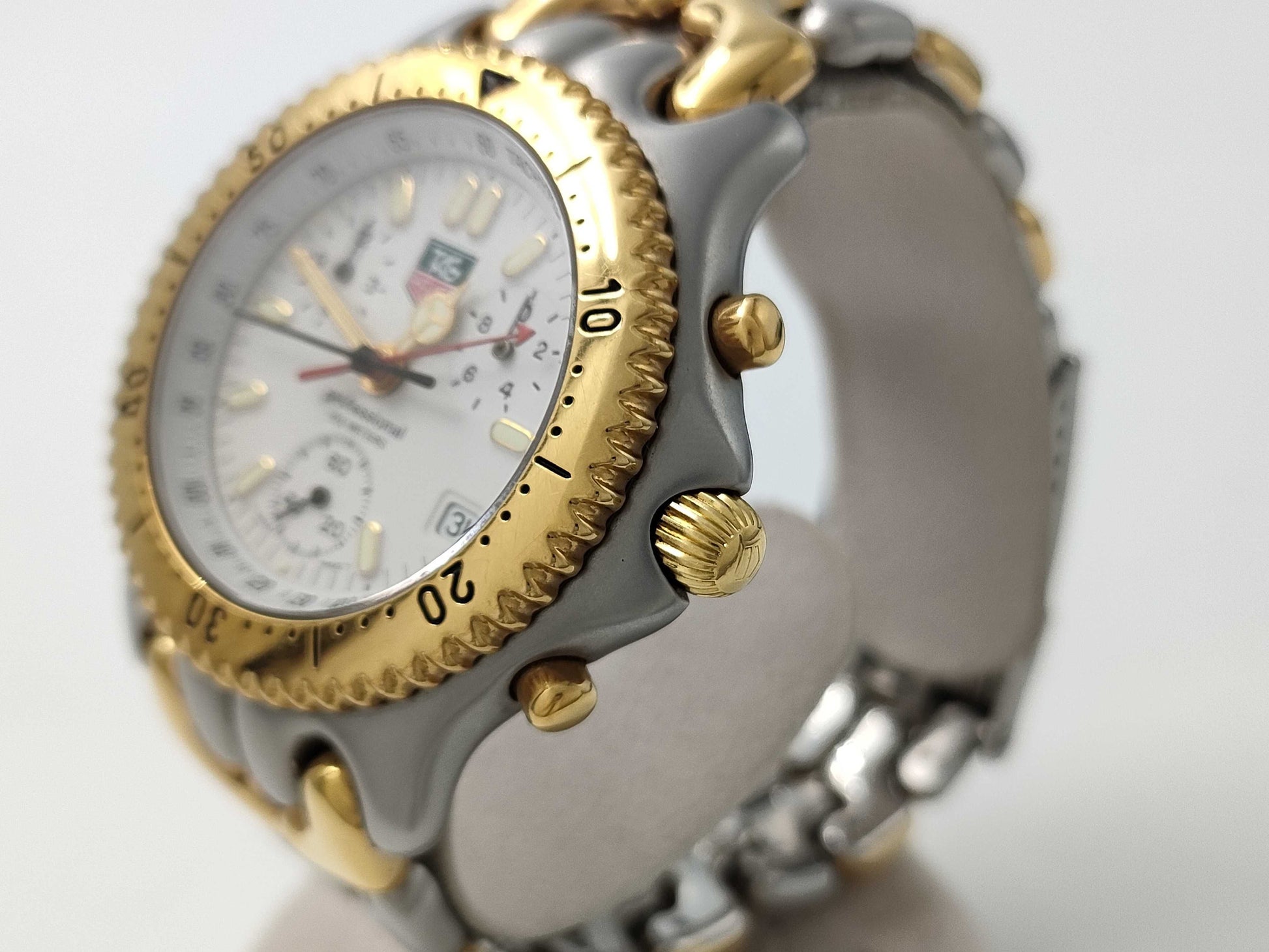 TAG Heuer S35.006 608437 White Dial Quartz Men's Watch