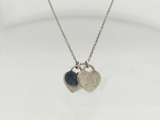 Tiffany&Co. Tiffany Double Heart Necklace Necklace