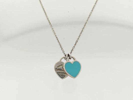 Tiffany&Co. Tiffany Double Heart Necklace Necklace