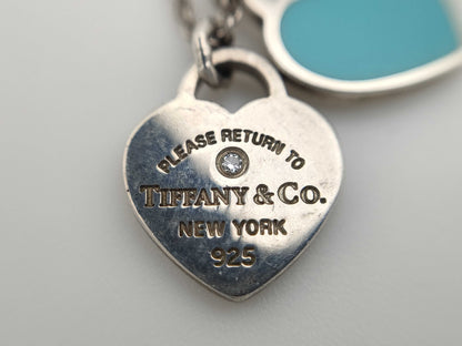 Tiffany&Co. Tiffany Double Heart Necklace Necklace