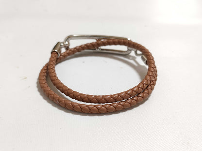 HERMES Double Tour Metal Bracelet Bracelet/Bangle