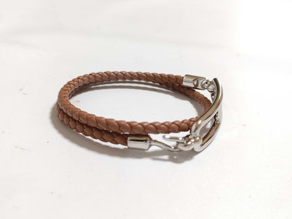 HERMES Double Tour Metal Bracelet Bracelet/Bangle