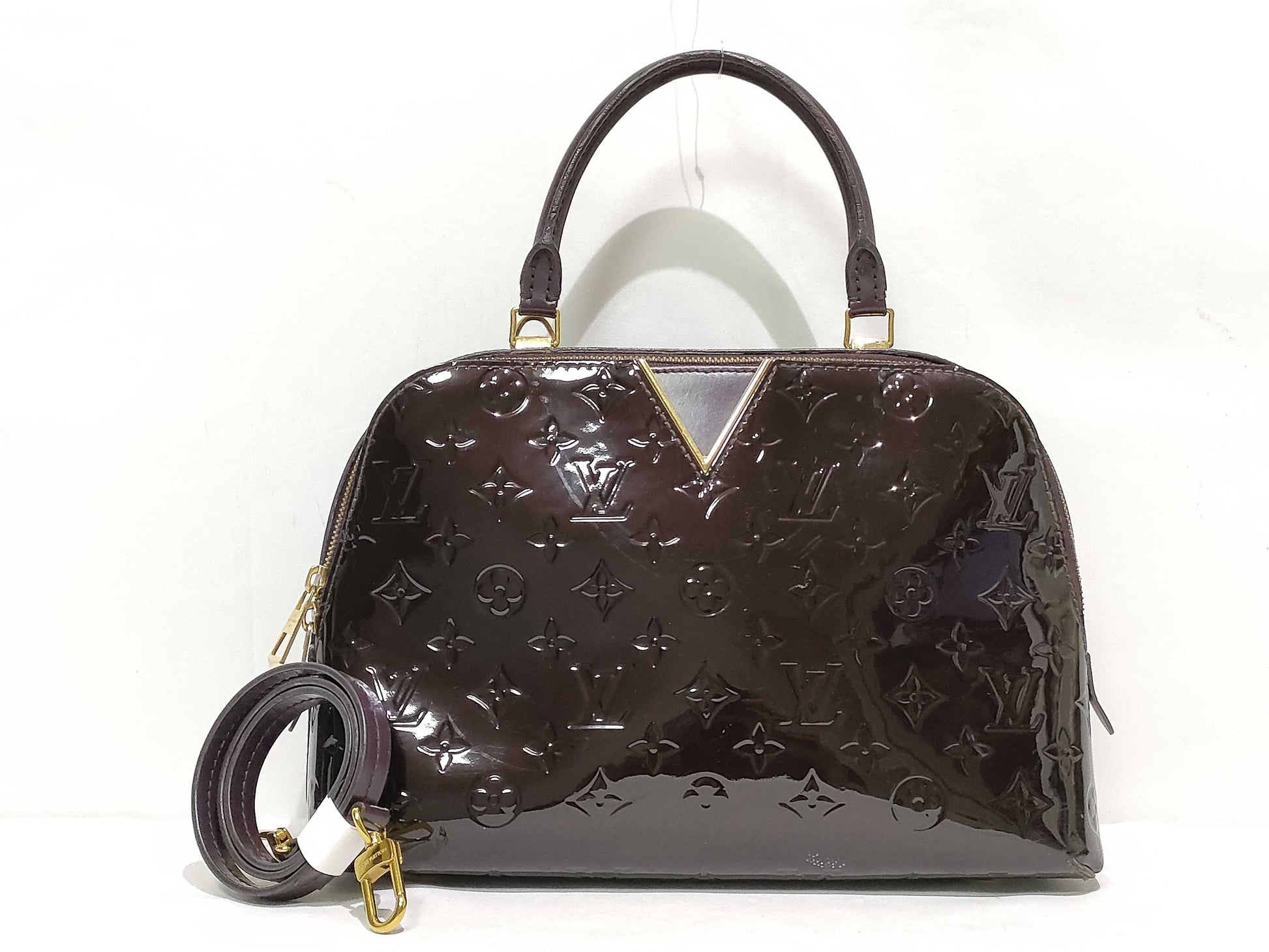 LOUIS VUITTON Louis Vuitton Enamel Hand Shoulder Bag Handbag Handbag