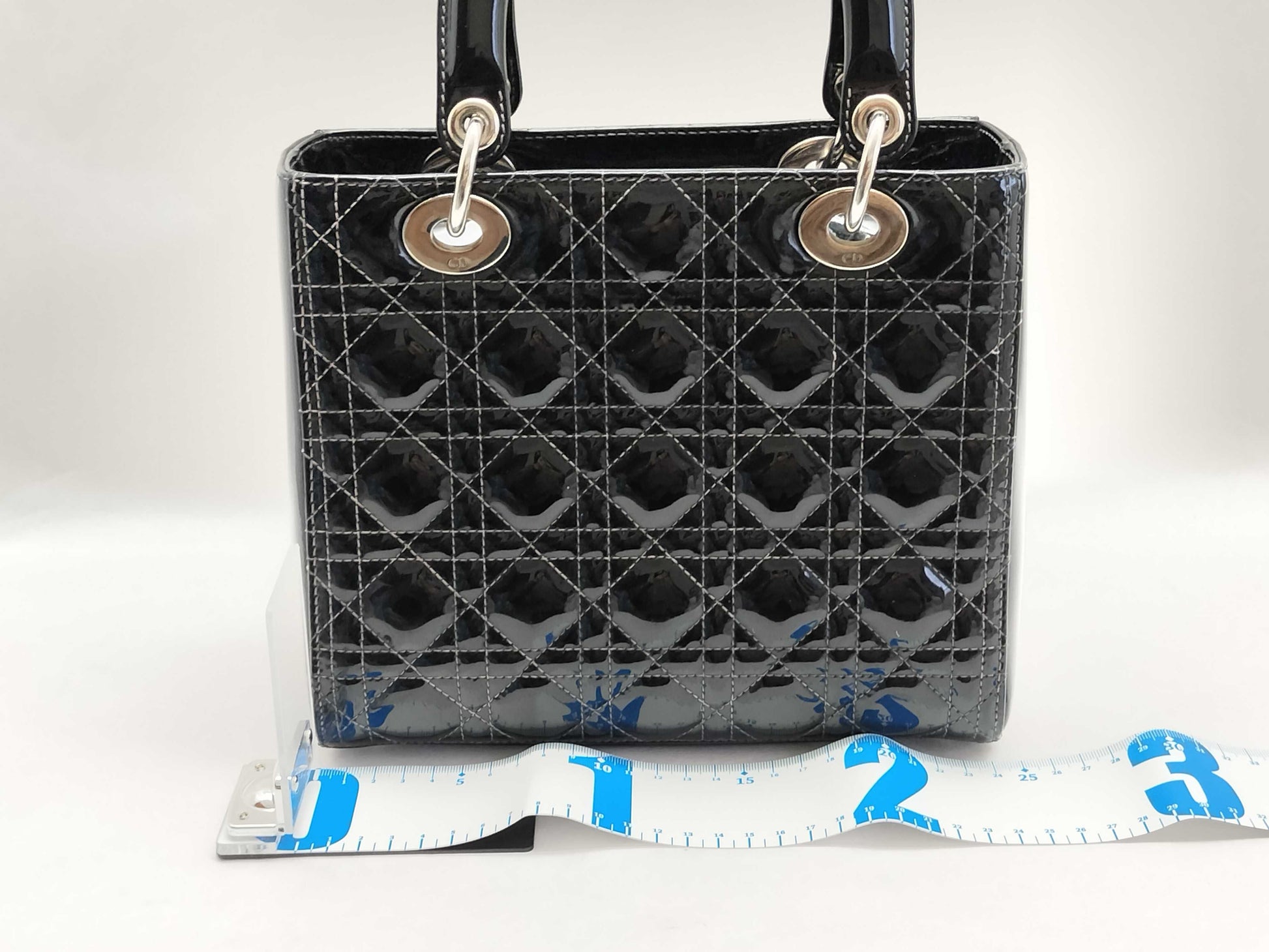 Dior Lady Dior Dior Enamel Lady Dior Handbag Handbag