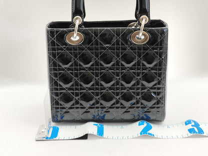 Dior Lady Dior Dior Enamel Lady Dior Handbag Handbag