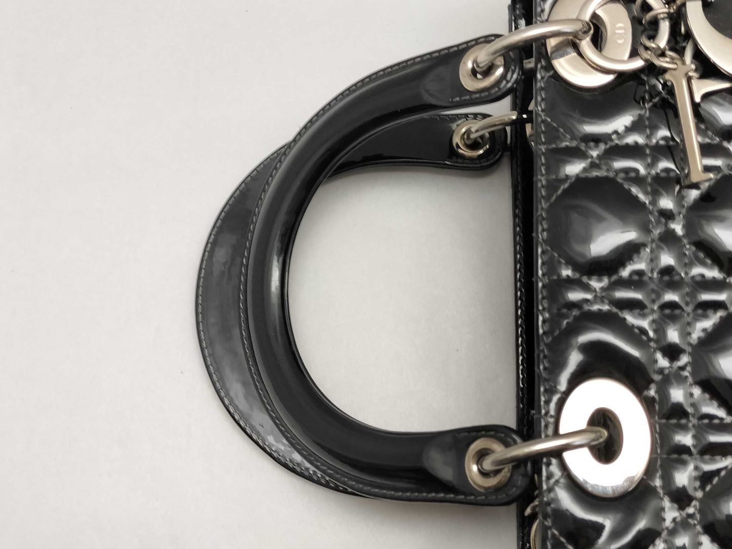 Dior Lady Dior Dior Enamel Lady Dior Handbag Handbag