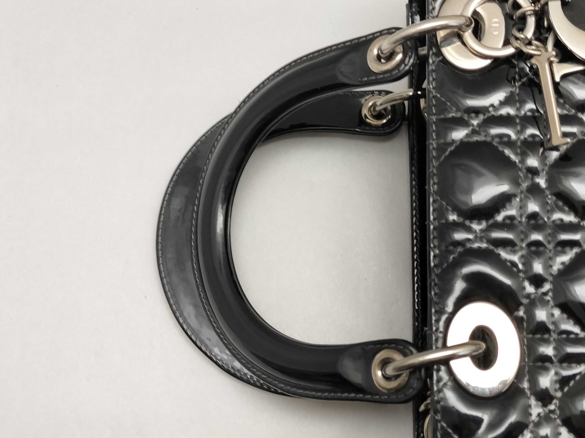 Dior Lady Dior Dior Enamel Lady Dior Handbag Handbag