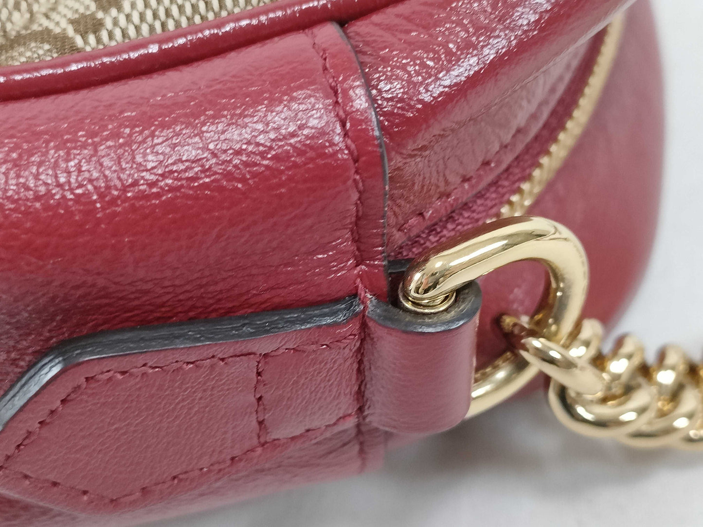 GUCCI GG Canvas Gucci Marmont Camera Shoulder Bag Shoulder Bag