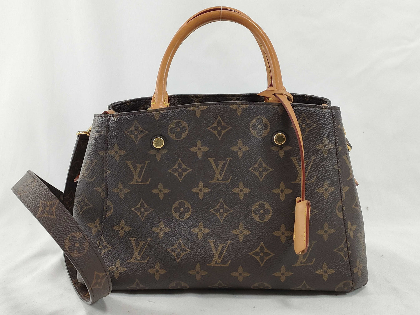 LOUIS VUITTON Monogram Louis Vuitton Montaigne Bag Handbag