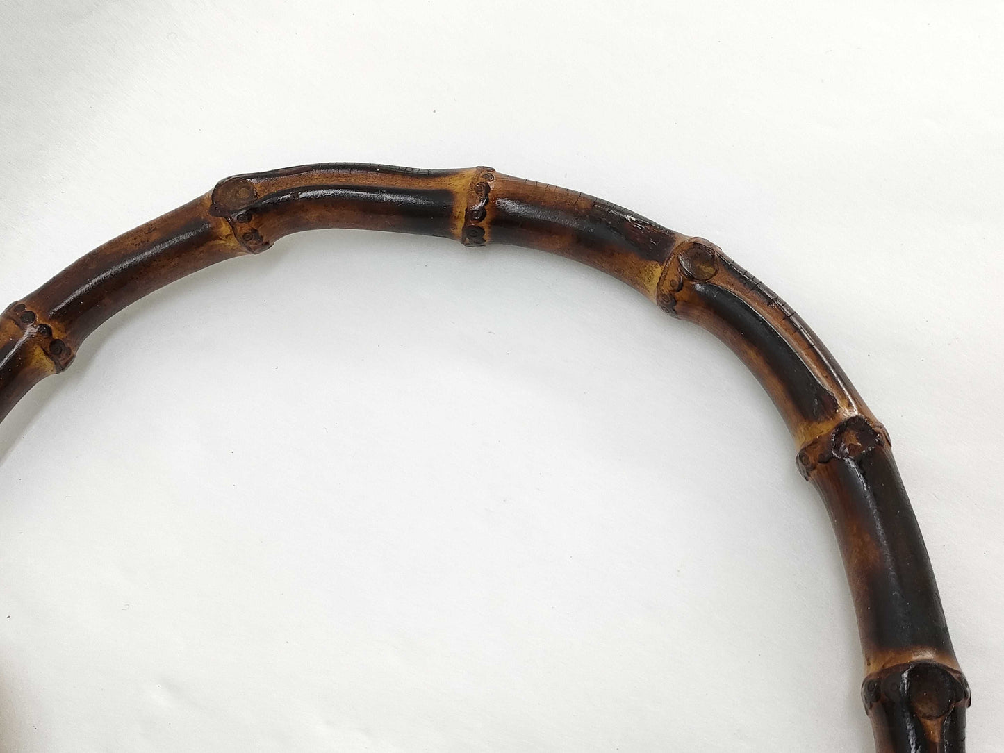 GUCCI Bamboo Gucci 2-way Bag Beige Handbag