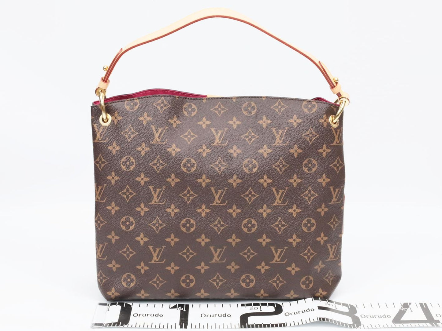 LOUIS VUITTON Monogram Graceful PM M43700 RFID Shoulder Bag