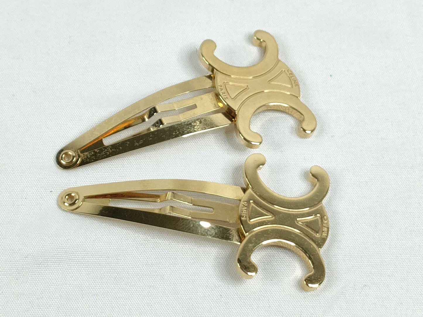 CELINE CELINE Triomphe Gold Hairpin Hair Accessories Hair Accessories