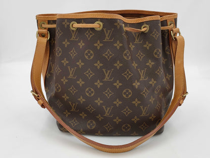 LOUIS VUITTON Vuitton Monogram Petit Noe Shoulder Bag Tote Bag