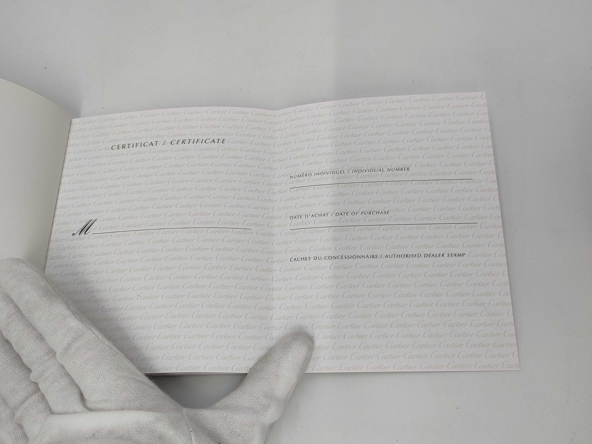 Cartier Empty Case Unisex