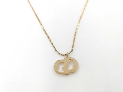 Dior Gold Logo Necklace Necklace