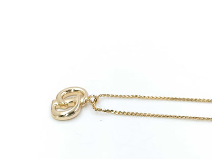 Dior Gold Logo Necklace Necklace