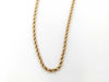Dior Gold Oval Logo Necklace Necklace