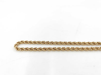 Dior Gold Oval Logo Necklace Necklace