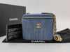 CHANEL Denim Vanity 31st Shoulder Bag
