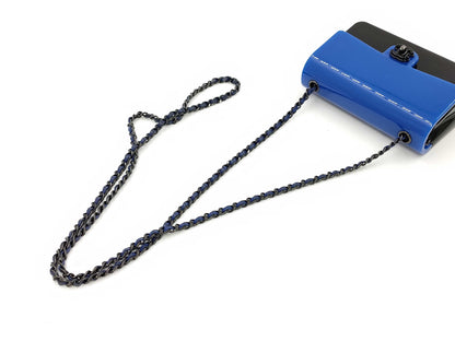 CHANEL Plastic Chain Shoulder Bag Plate Shoulder Bag