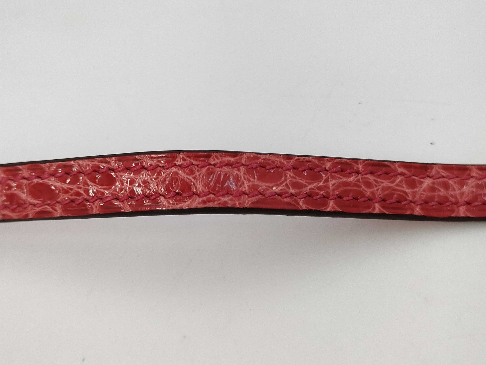 HERMES Constance 14 Alligator C-Engraved Shoulder Bag