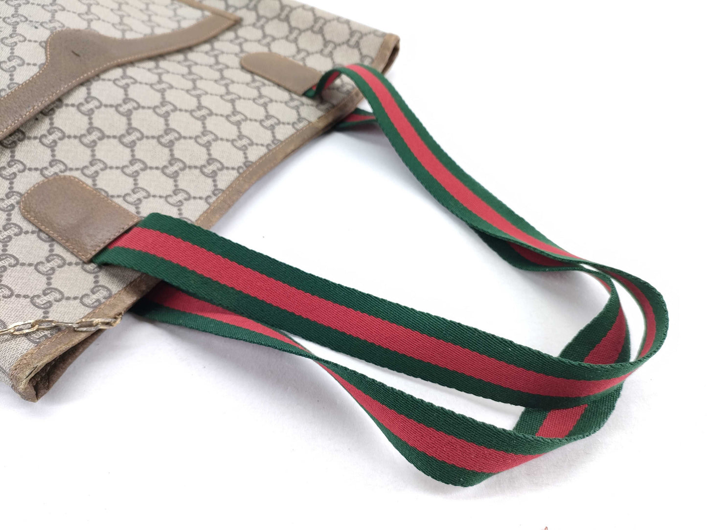 GUCCI GG Plus GUCCI Tote Bag gg Sherry Line Tote Bag