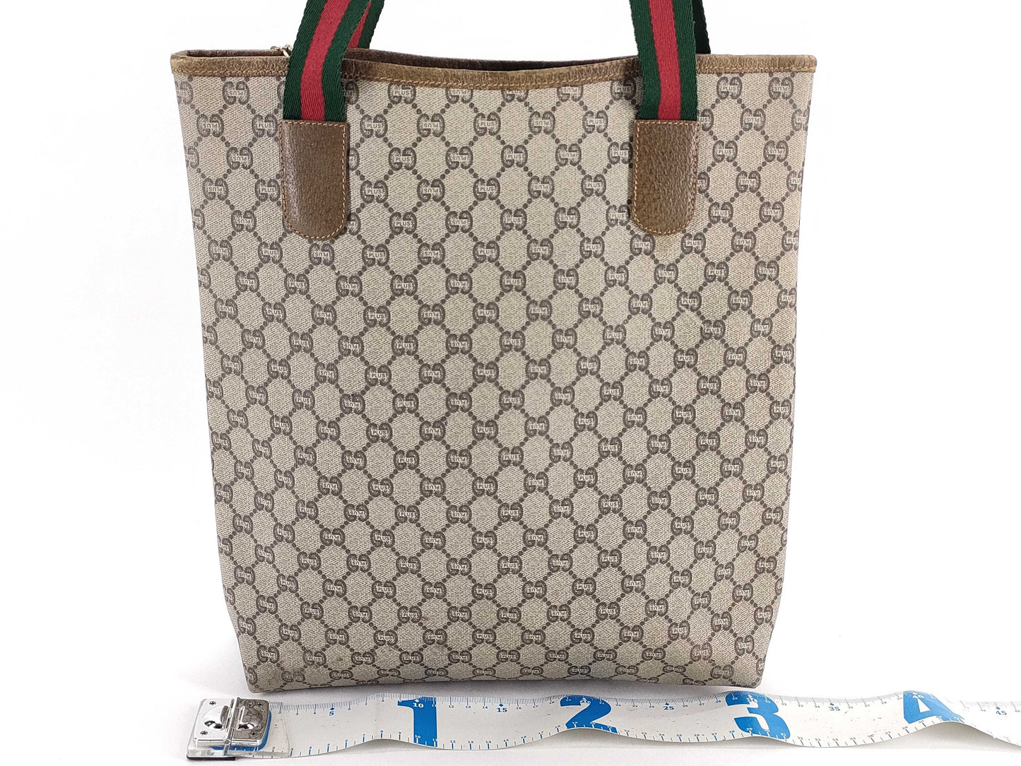 GUCCI GG Plus GUCCI Tote Bag gg Sherry Line Tote Bag
