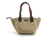 GUCCI GG Canvas GUCCI Handbag gg Sherry Line Tote Bag