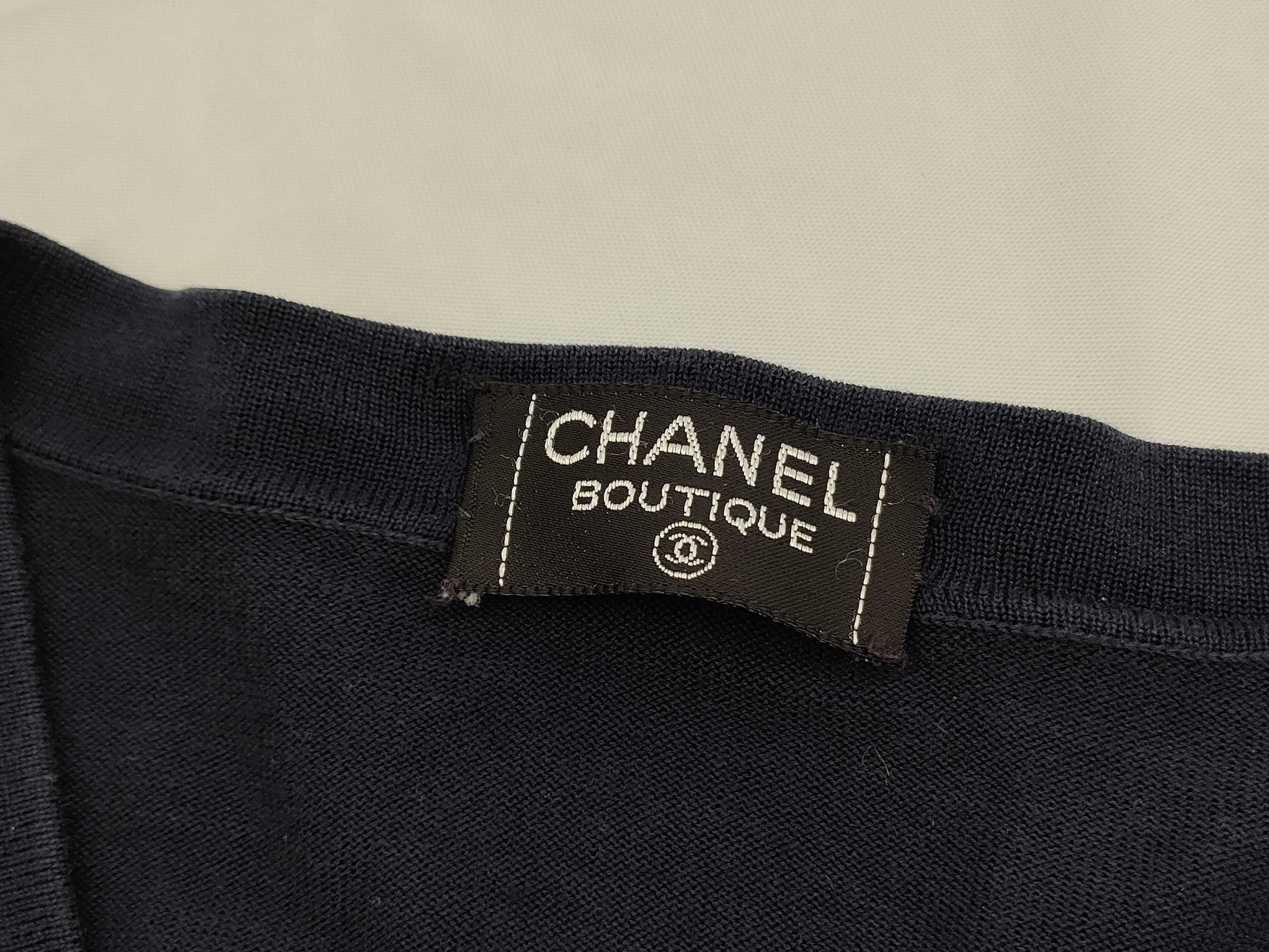 CHANEL CHANEL Coco Button Knitted Cardigan Cardigan