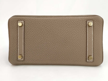 HERMES Birkin 25 Togo Etoup GP K Engraved Handbag