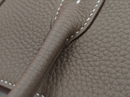 HERMES Birkin 25 Togo Etoup GP K Engraved Handbag