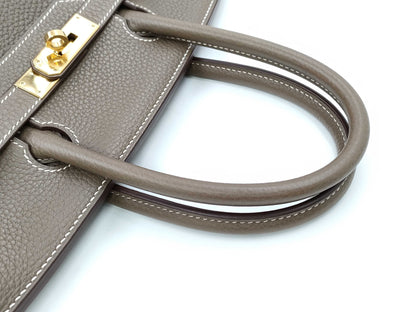 HERMES Birkin 30 Togo Etoup GP C Engraved Handbag