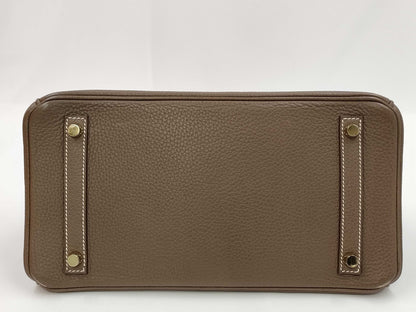 HERMES Birkin 30 Togo Etoup GP C Engraved Handbag