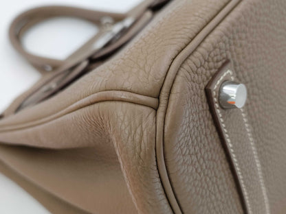 HERMES Birkin 35 Togo Etoup SS □M Engraved Handbag