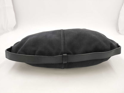 Yves Saint Laurent Mombasa Canvas Black SS Shoulder Bag