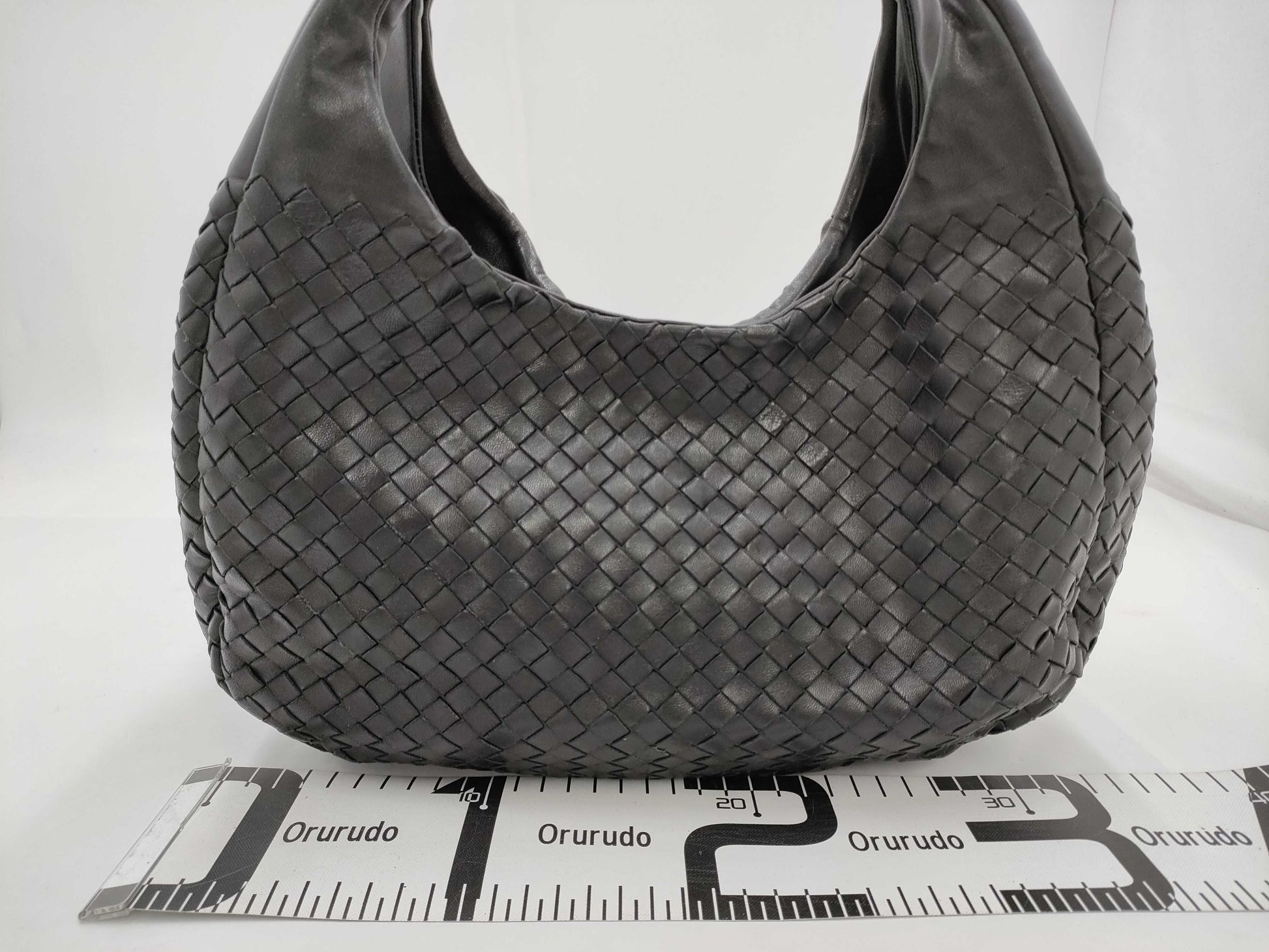 BOTTEGA VENETA Intrecciato Calfskin Black SS Handbag