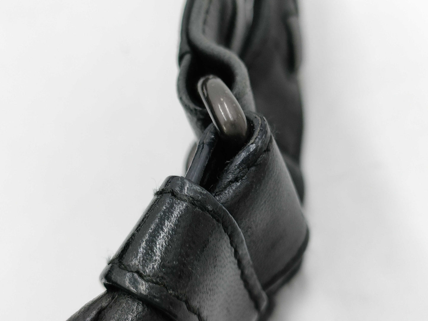 BOTTEGA VENETA Intrecciato Calfskin Black SS Handbag