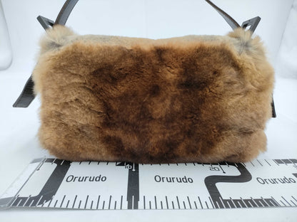 FENDI Mamma Bucket Fur Beige SS Handbag
